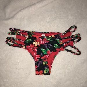 Flower bikini bottoms!